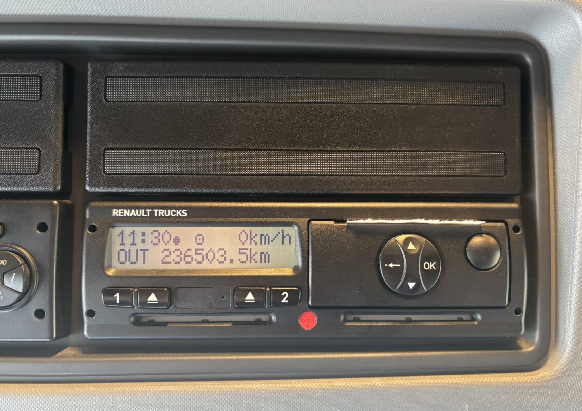 Digitale tachograaf en boordcomputer